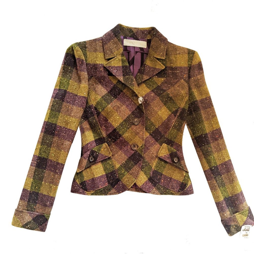 NEW WITH ALL TAGS VALENTINO WOOL JACKET SIZE 10 USA